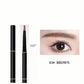 Waterproof Double-Headed Eyebrow Pencil with Sweat-Resistant Brush